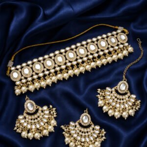 Kundan & Pearl Choker Set
