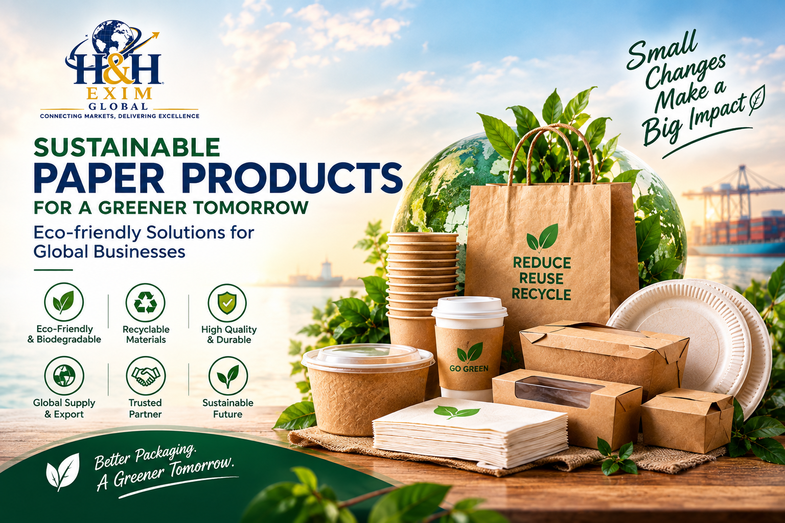 ECO-FRIENDLY PAPER PRODUCTS: A SUSTAINABLE CHOICE FOR MODERN BUSINESSES